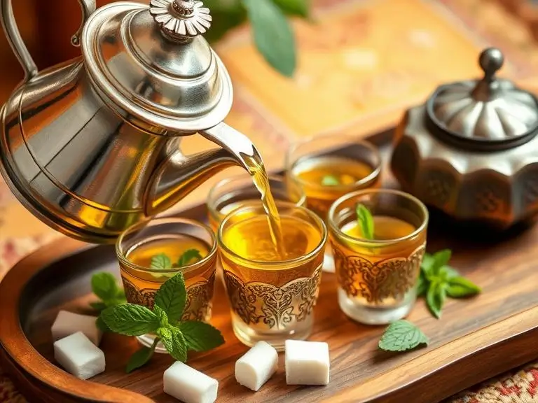 Make Mint Tea Moroccan