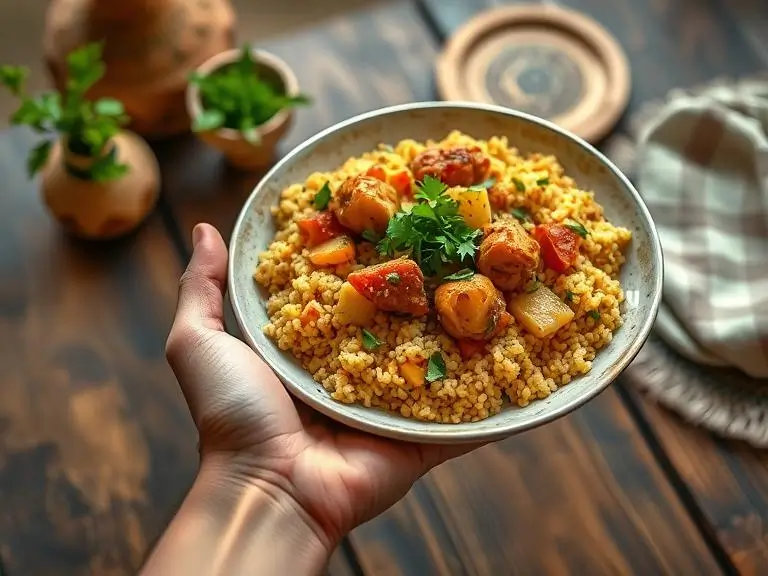Moroccan Couscous Chicken