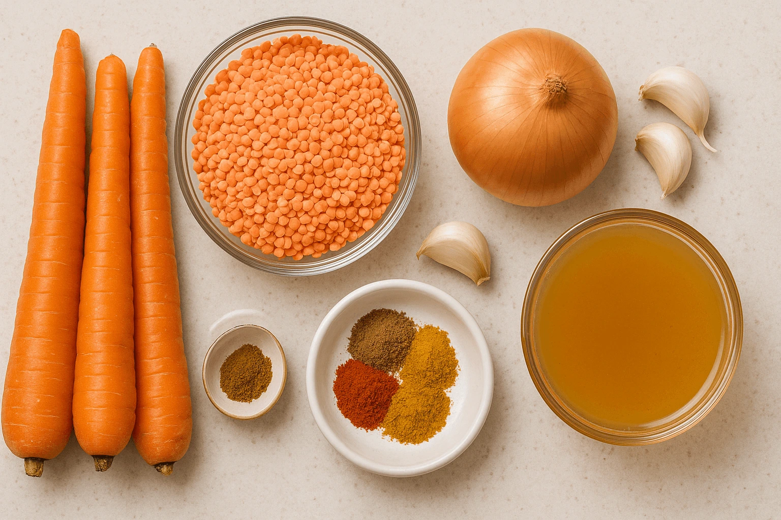 carrot and lentil soup, easy carrot and lentil soup, quick carrot and lentil soup